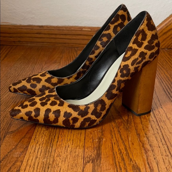 1. State Shoes - 1. State Valencia Calf Hair Leopard Pumps